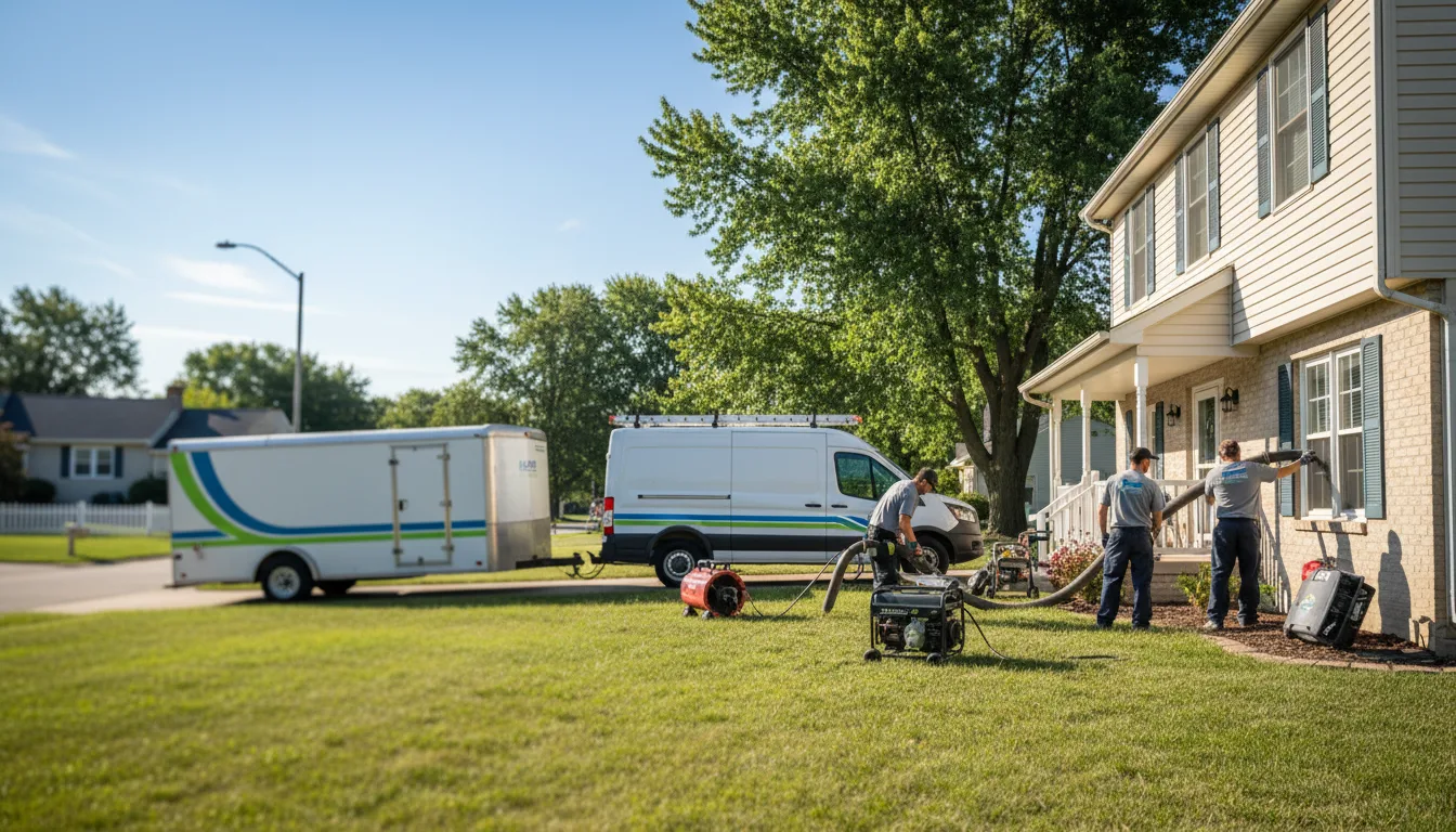 Flooded Basement Restoration And Cleanup With Repair in Collins, IA near me